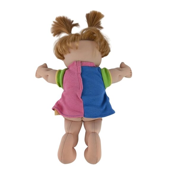 Mattel Cabbage Patch Kids Baby Girl Doll Red Hair Blue Eyes Giggles Vtg 1995 - Picture 4 of 9